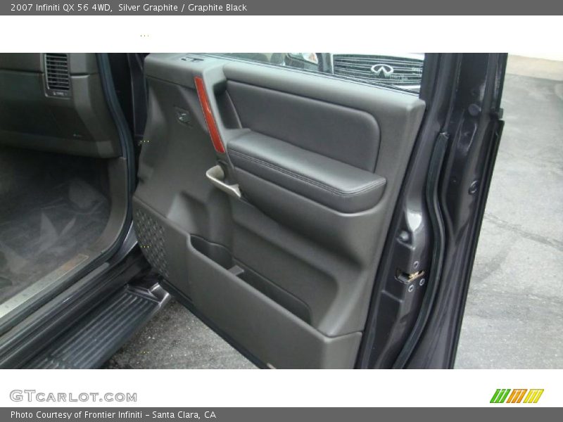 Silver Graphite / Graphite Black 2007 Infiniti QX 56 4WD