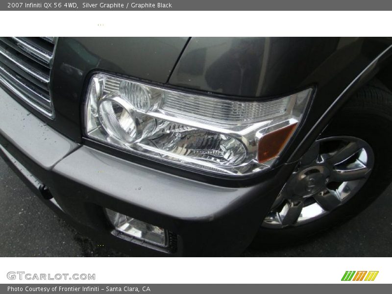 Silver Graphite / Graphite Black 2007 Infiniti QX 56 4WD
