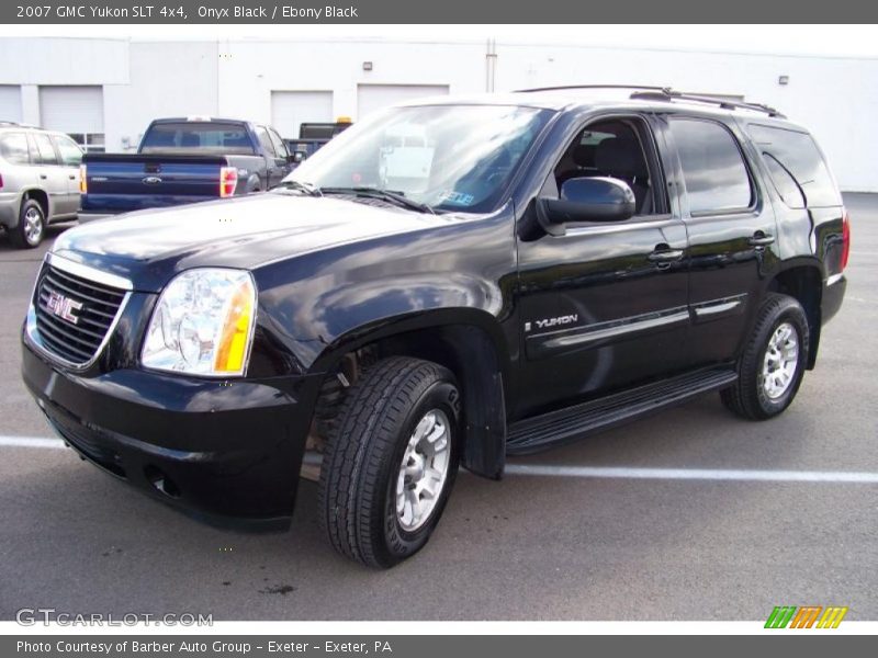 Onyx Black / Ebony Black 2007 GMC Yukon SLT 4x4