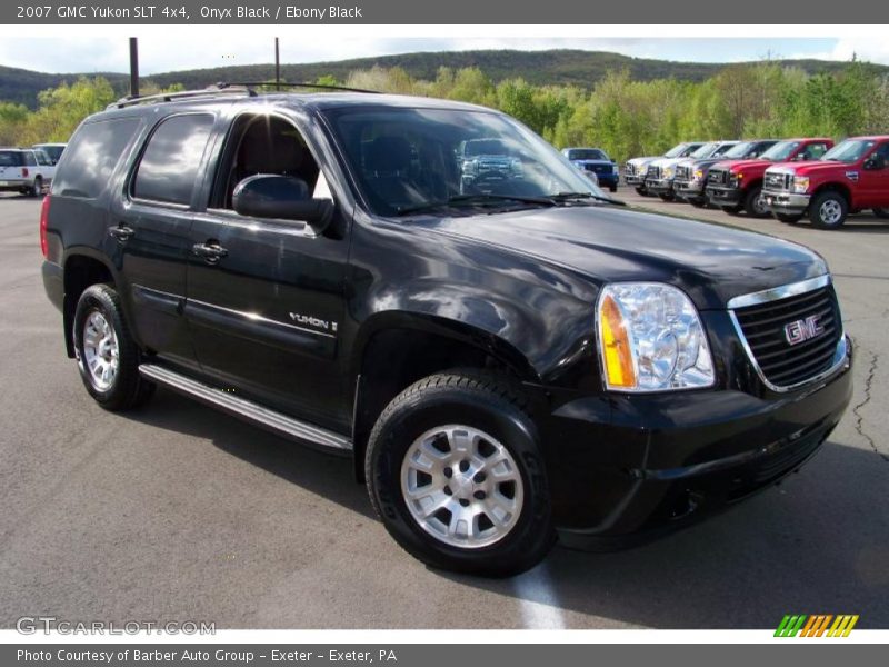 Onyx Black / Ebony Black 2007 GMC Yukon SLT 4x4