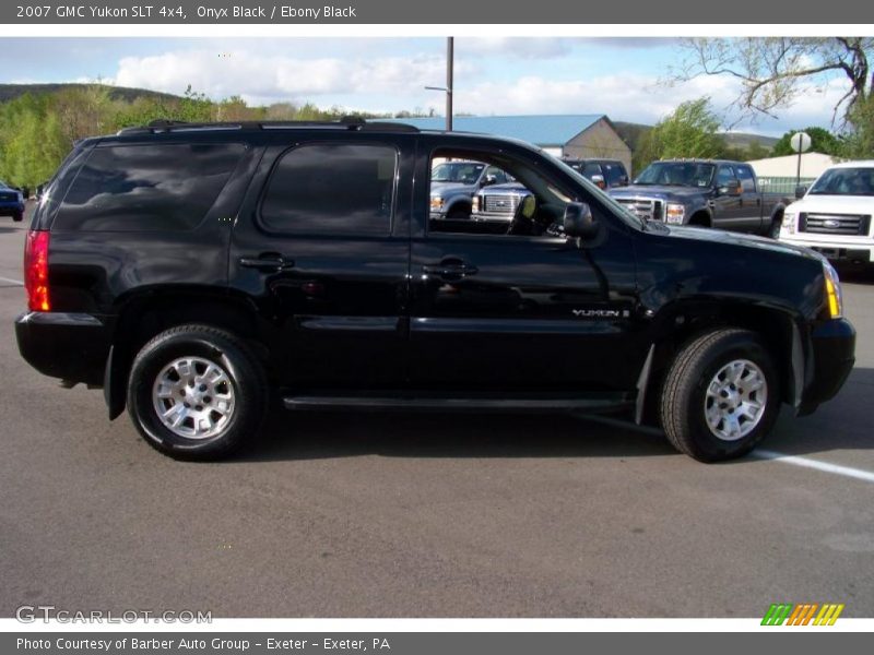 Onyx Black / Ebony Black 2007 GMC Yukon SLT 4x4