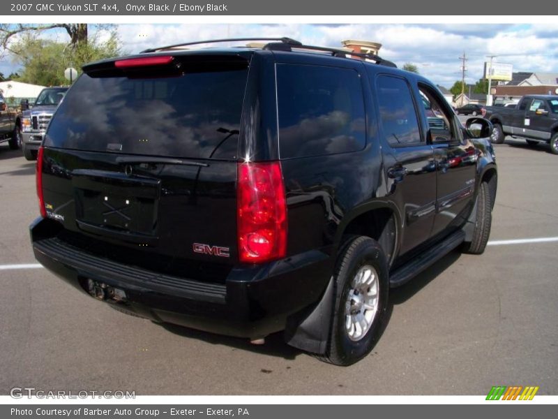 Onyx Black / Ebony Black 2007 GMC Yukon SLT 4x4