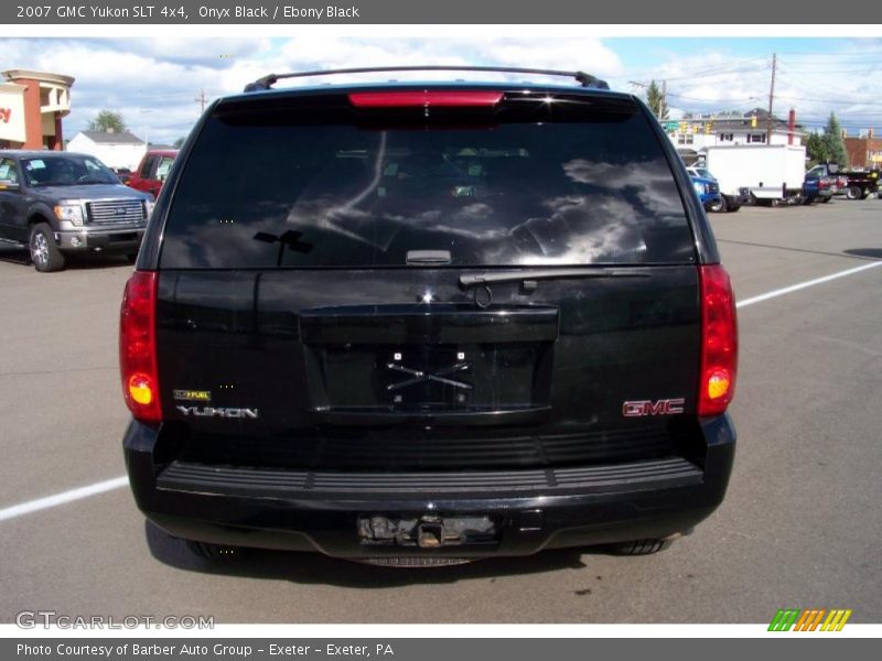 Onyx Black / Ebony Black 2007 GMC Yukon SLT 4x4