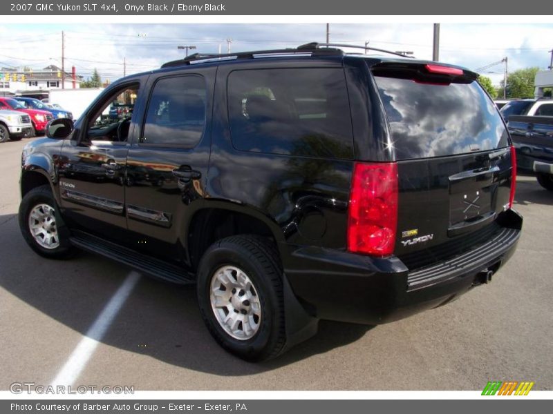 Onyx Black / Ebony Black 2007 GMC Yukon SLT 4x4