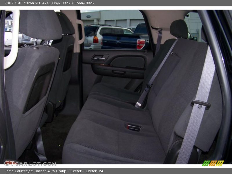 Onyx Black / Ebony Black 2007 GMC Yukon SLT 4x4