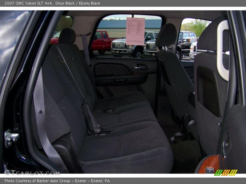 Onyx Black / Ebony Black 2007 GMC Yukon SLT 4x4