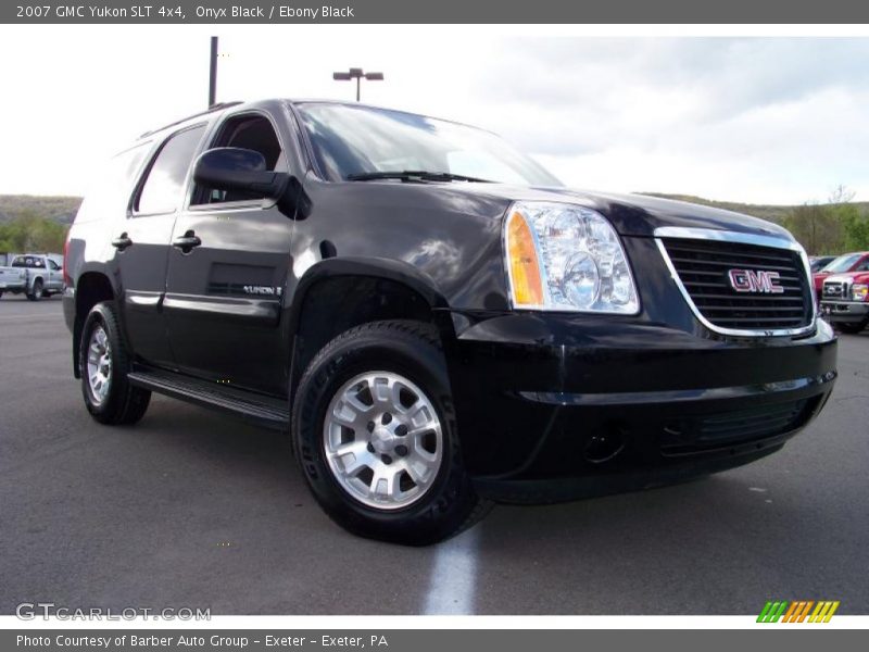 Onyx Black / Ebony Black 2007 GMC Yukon SLT 4x4
