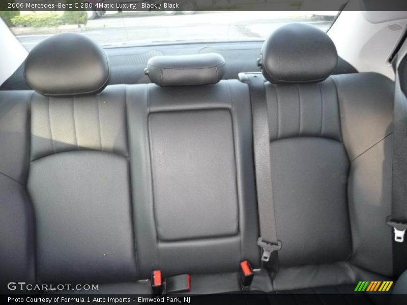 Black / Black 2006 Mercedes-Benz C 280 4Matic Luxury