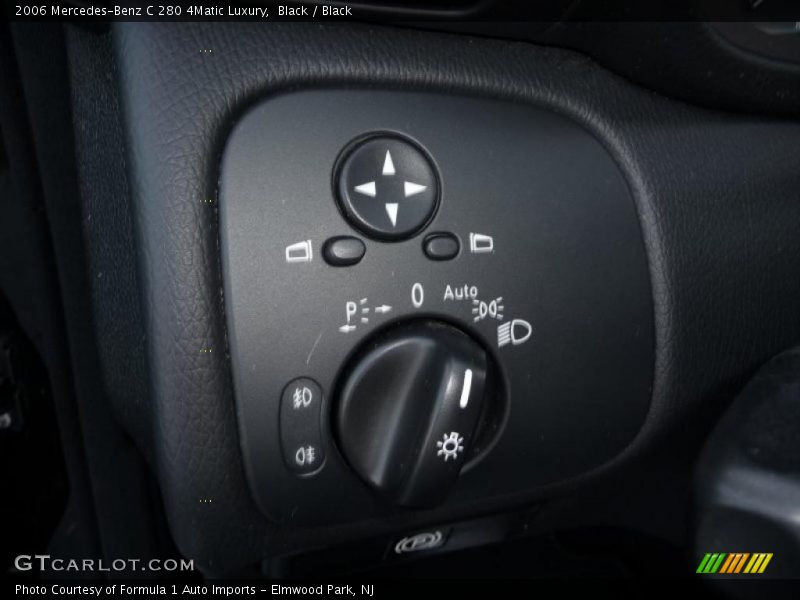 Black / Black 2006 Mercedes-Benz C 280 4Matic Luxury