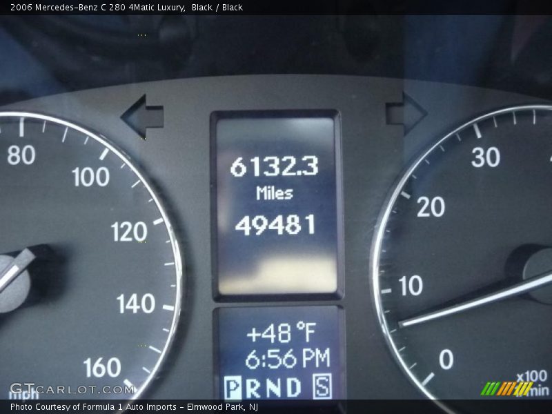 Black / Black 2006 Mercedes-Benz C 280 4Matic Luxury