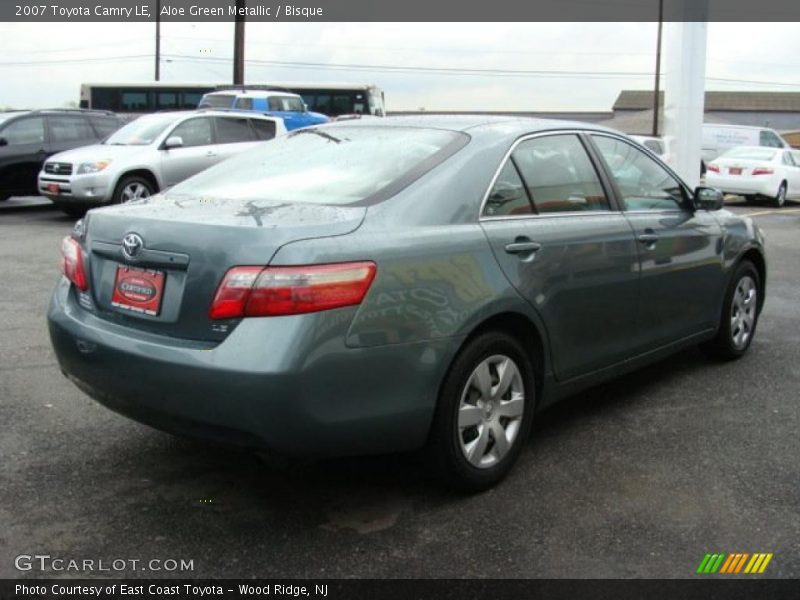 Aloe Green Metallic / Bisque 2007 Toyota Camry LE