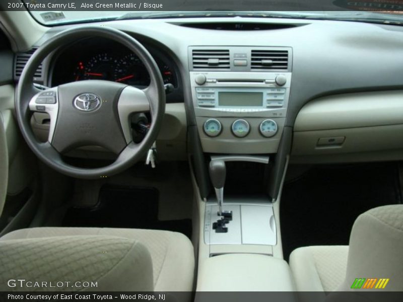 Aloe Green Metallic / Bisque 2007 Toyota Camry LE