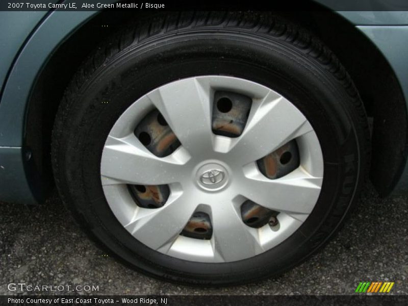 Aloe Green Metallic / Bisque 2007 Toyota Camry LE