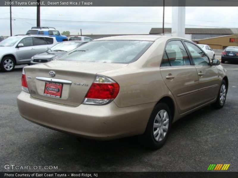 Desert Sand Mica / Taupe 2006 Toyota Camry LE