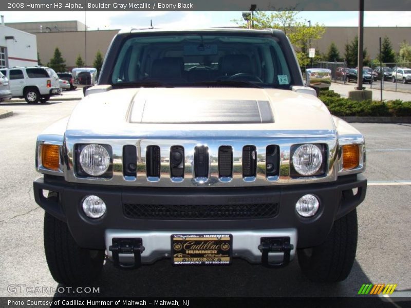 Boulder Gray Metallic / Ebony Black 2008 Hummer H3 Alpha