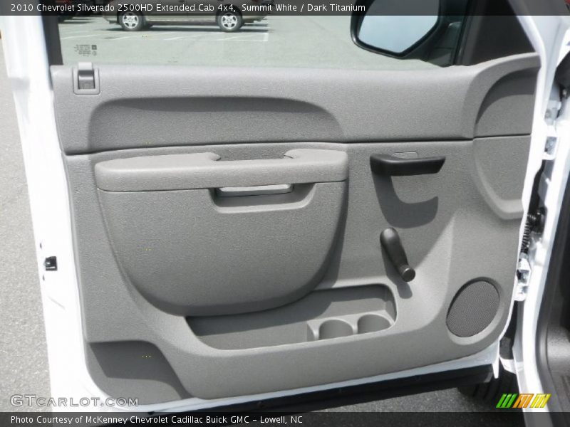 Summit White / Dark Titanium 2010 Chevrolet Silverado 2500HD Extended Cab 4x4