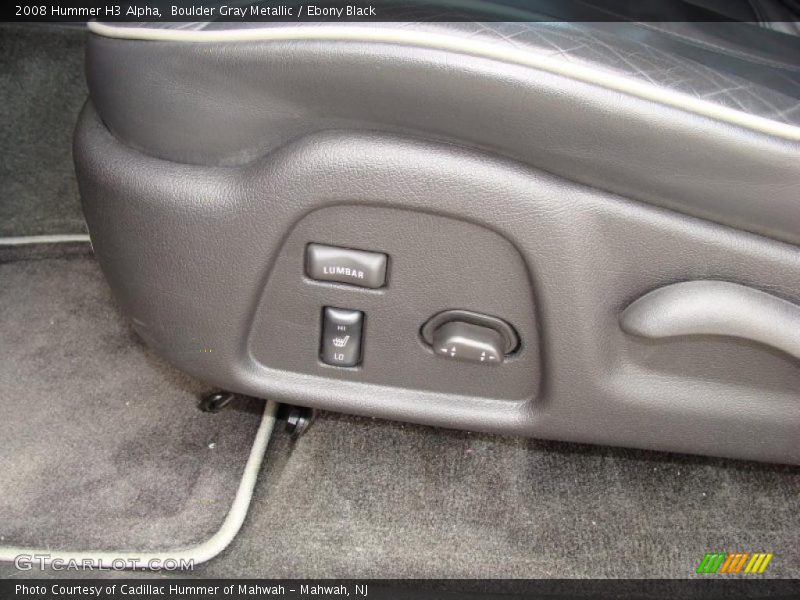 Boulder Gray Metallic / Ebony Black 2008 Hummer H3 Alpha