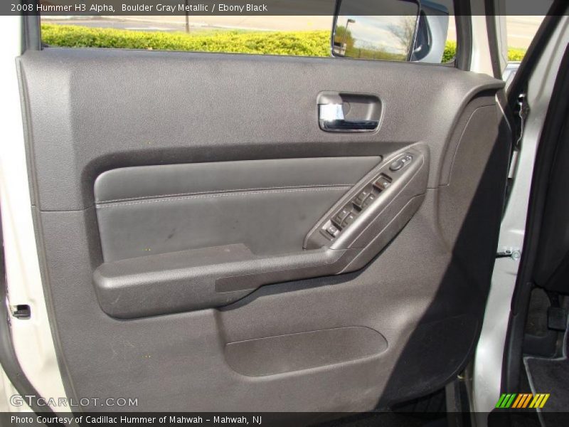 Boulder Gray Metallic / Ebony Black 2008 Hummer H3 Alpha