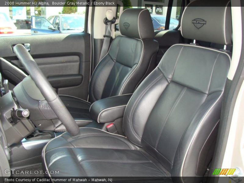 Boulder Gray Metallic / Ebony Black 2008 Hummer H3 Alpha