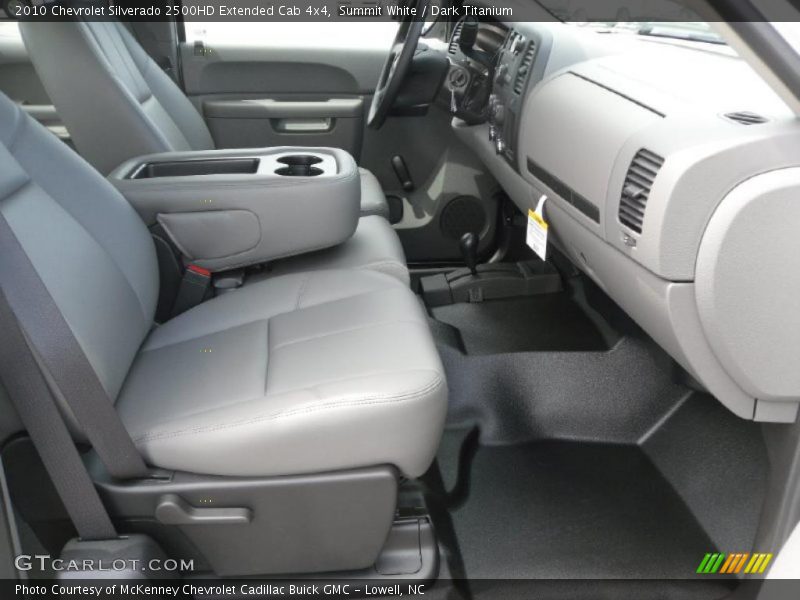 Summit White / Dark Titanium 2010 Chevrolet Silverado 2500HD Extended Cab 4x4