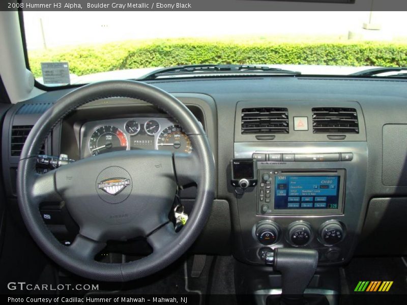 Boulder Gray Metallic / Ebony Black 2008 Hummer H3 Alpha