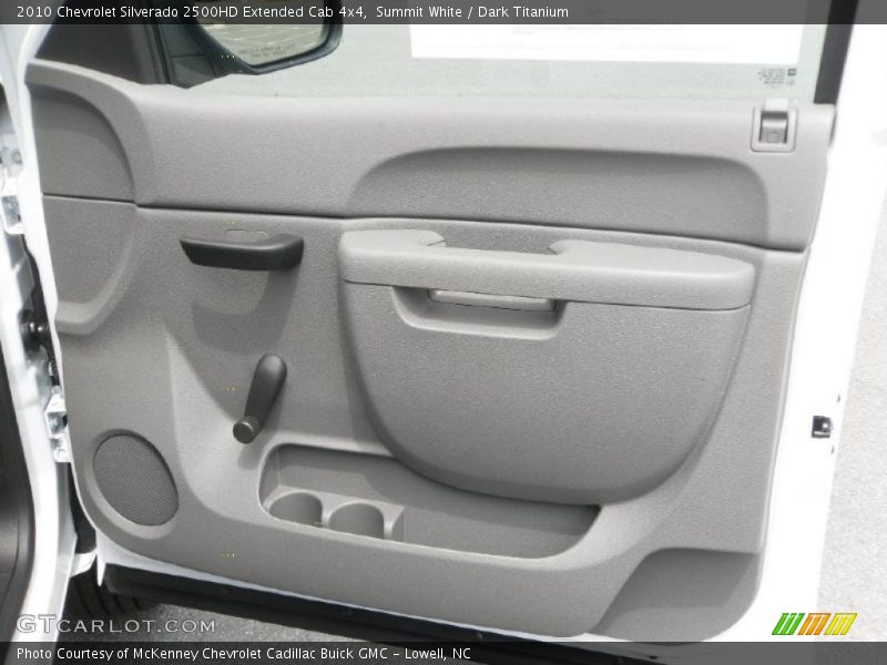 Summit White / Dark Titanium 2010 Chevrolet Silverado 2500HD Extended Cab 4x4