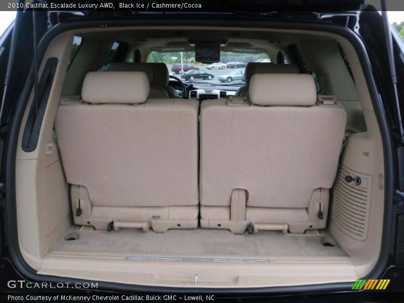 Black Ice / Cashmere/Cocoa 2010 Cadillac Escalade Luxury AWD