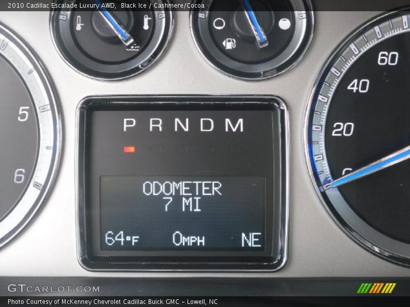 Black Ice / Cashmere/Cocoa 2010 Cadillac Escalade Luxury AWD