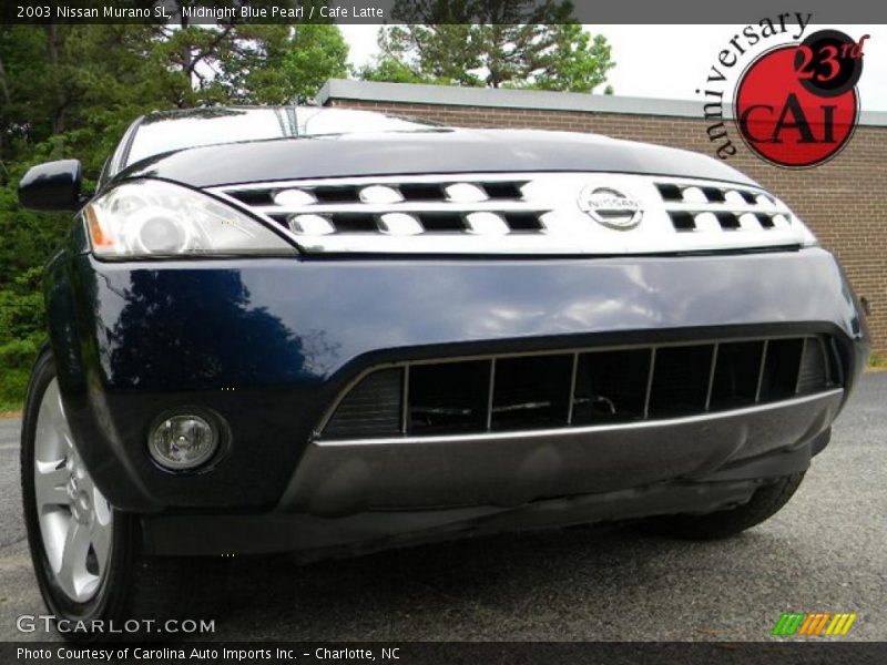 Midnight Blue Pearl / Cafe Latte 2003 Nissan Murano SL