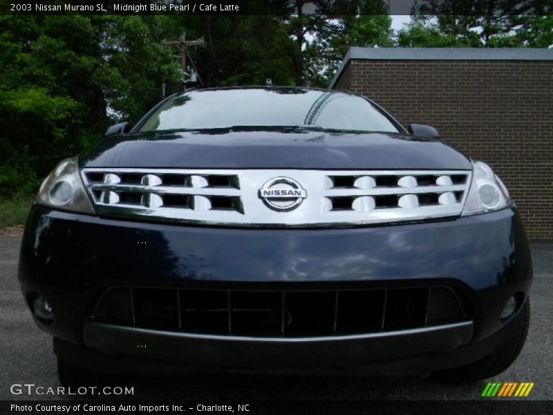 Midnight Blue Pearl / Cafe Latte 2003 Nissan Murano SL