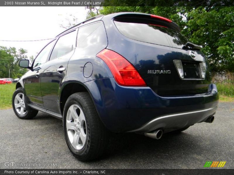Midnight Blue Pearl / Cafe Latte 2003 Nissan Murano SL