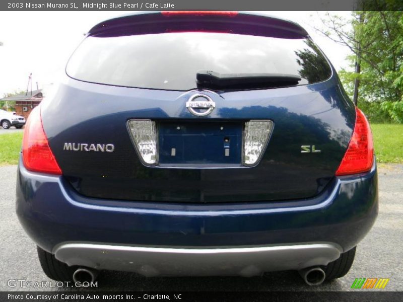 Midnight Blue Pearl / Cafe Latte 2003 Nissan Murano SL