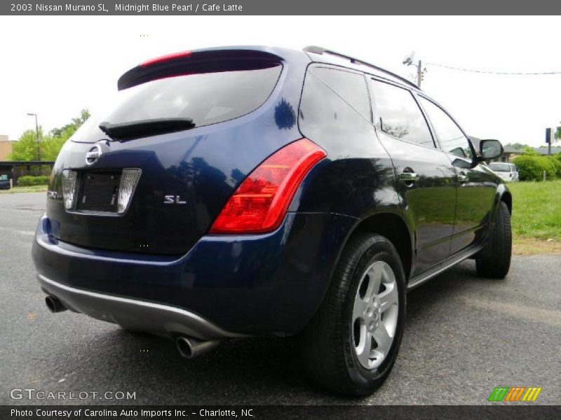 Midnight Blue Pearl / Cafe Latte 2003 Nissan Murano SL