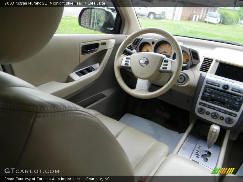 Midnight Blue Pearl / Cafe Latte 2003 Nissan Murano SL