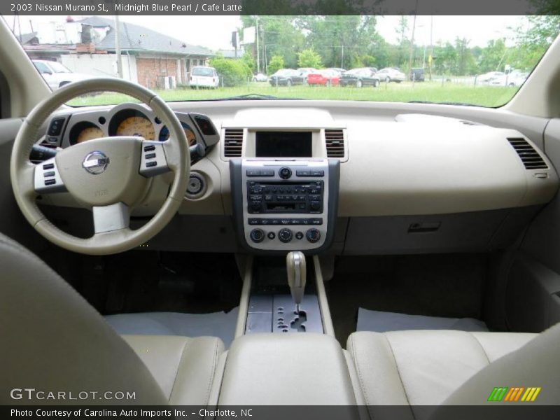 Midnight Blue Pearl / Cafe Latte 2003 Nissan Murano SL