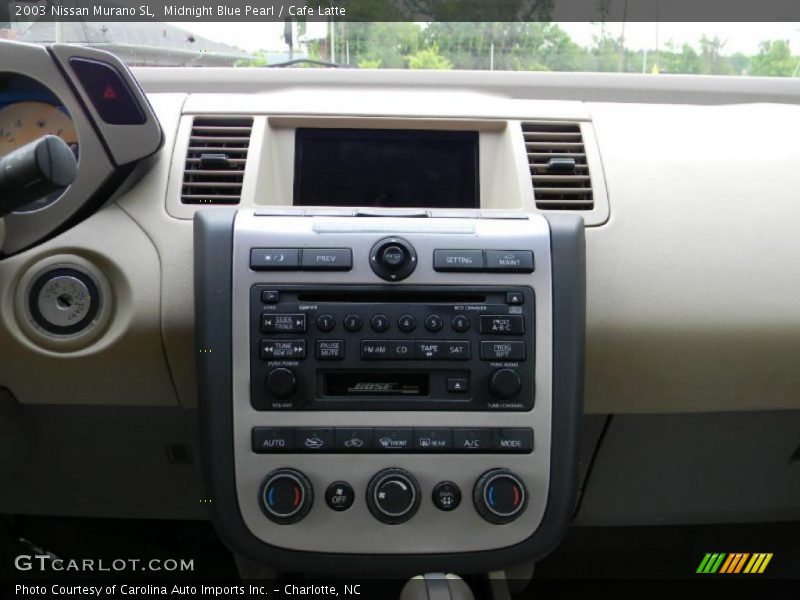 Midnight Blue Pearl / Cafe Latte 2003 Nissan Murano SL