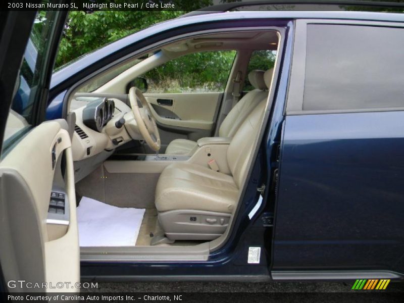 Midnight Blue Pearl / Cafe Latte 2003 Nissan Murano SL