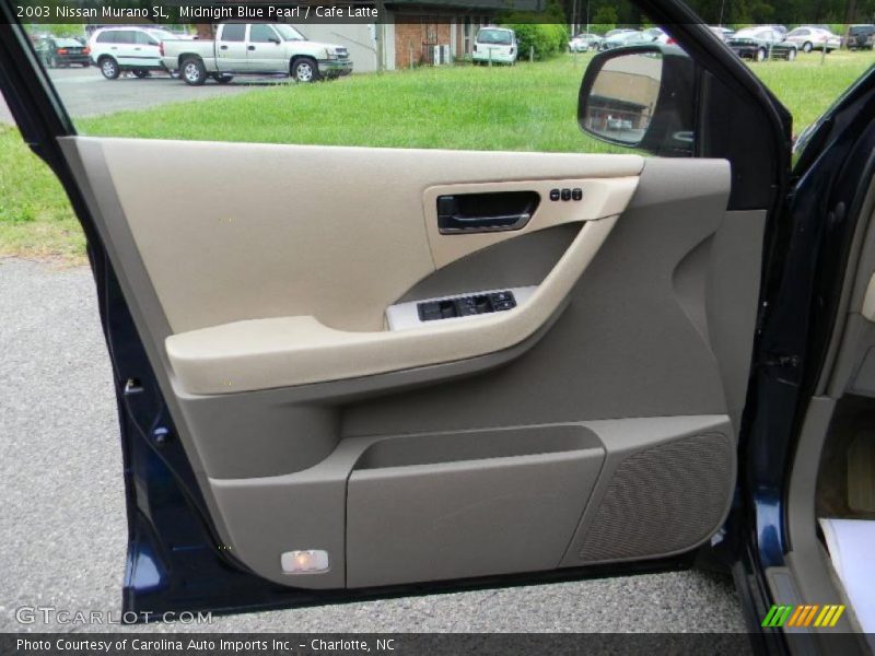 Midnight Blue Pearl / Cafe Latte 2003 Nissan Murano SL