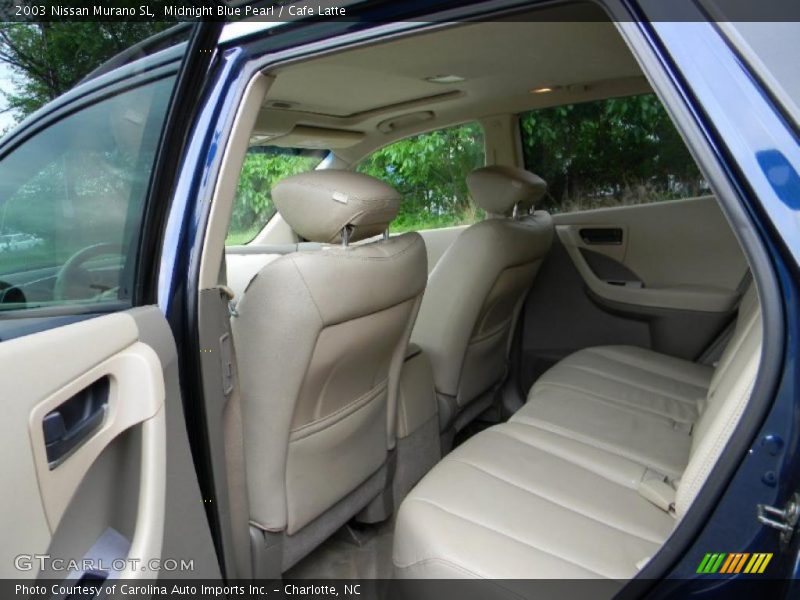 Midnight Blue Pearl / Cafe Latte 2003 Nissan Murano SL