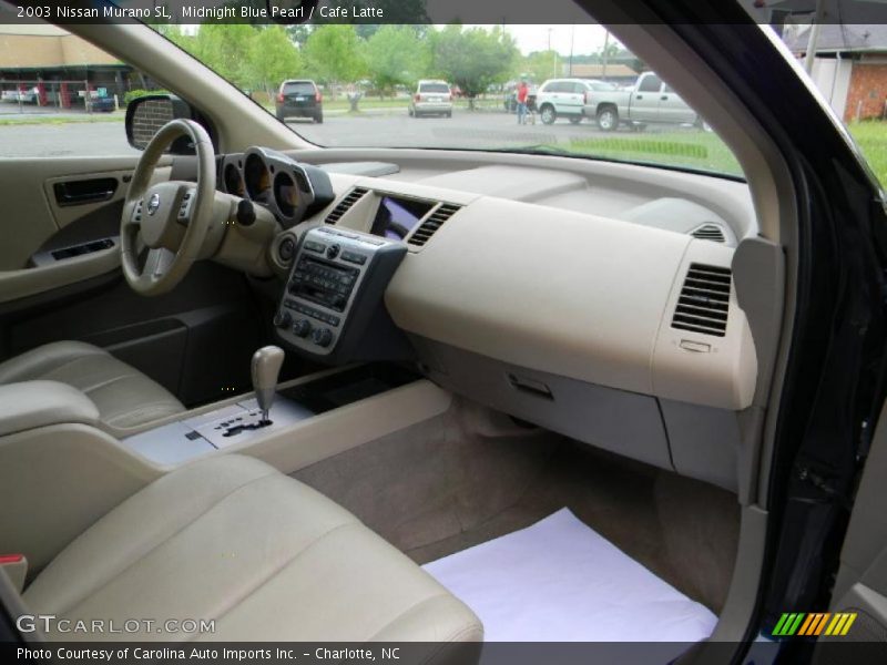 Midnight Blue Pearl / Cafe Latte 2003 Nissan Murano SL