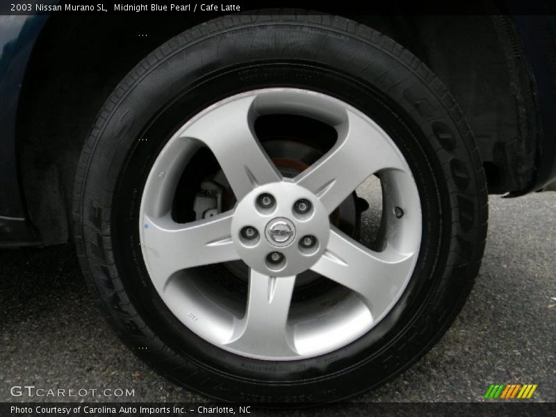 Midnight Blue Pearl / Cafe Latte 2003 Nissan Murano SL