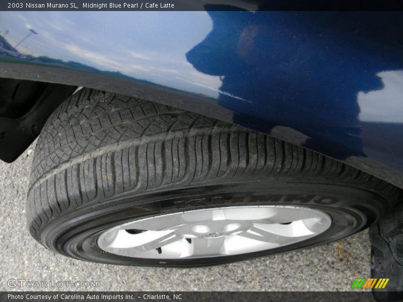 Midnight Blue Pearl / Cafe Latte 2003 Nissan Murano SL