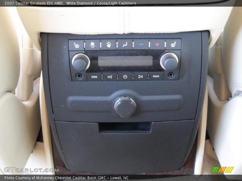 White Diamond / Cocoa/Light Cashmere 2007 Cadillac Escalade ESV AWD