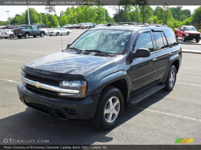 Dark Gray Metallic / Light Gray 2006 Chevrolet TrailBlazer LS