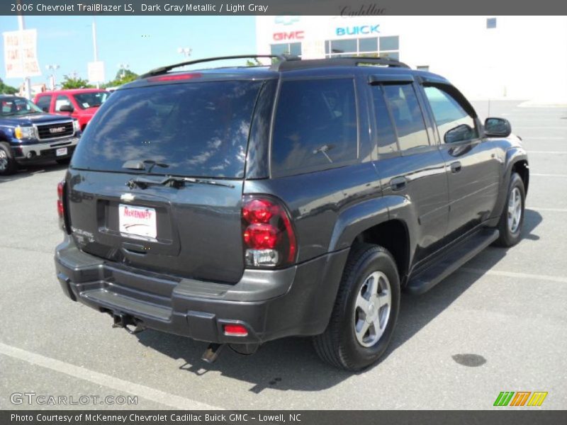 Dark Gray Metallic / Light Gray 2006 Chevrolet TrailBlazer LS