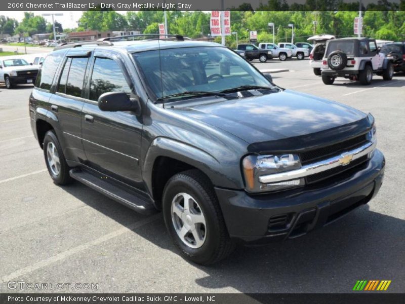 Dark Gray Metallic / Light Gray 2006 Chevrolet TrailBlazer LS
