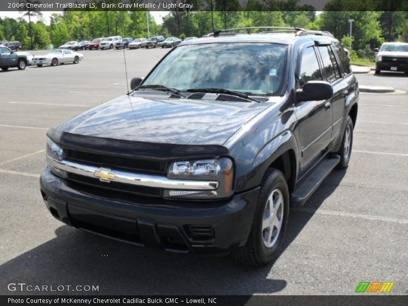 Dark Gray Metallic / Light Gray 2006 Chevrolet TrailBlazer LS