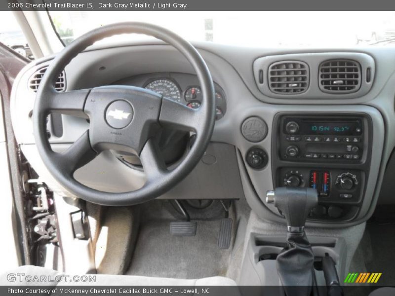 Dark Gray Metallic / Light Gray 2006 Chevrolet TrailBlazer LS