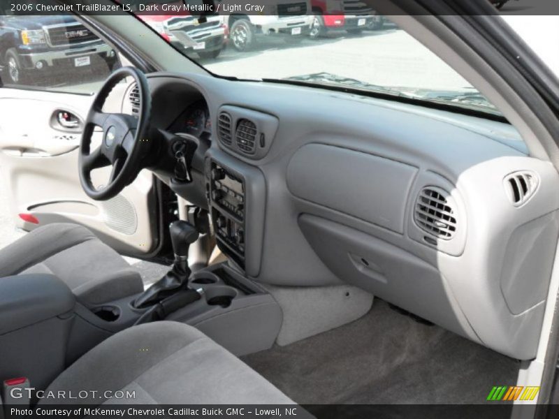 Dark Gray Metallic / Light Gray 2006 Chevrolet TrailBlazer LS