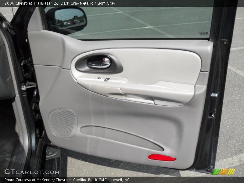 Dark Gray Metallic / Light Gray 2006 Chevrolet TrailBlazer LS